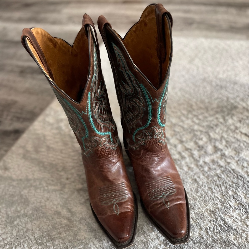 J.B. Dillon Genuine Goat Cowboy Boots